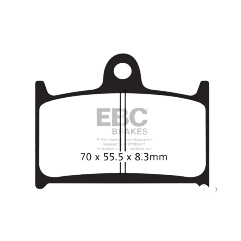 Fully Sintered Front Brake Pads - Ebc Brakes 2