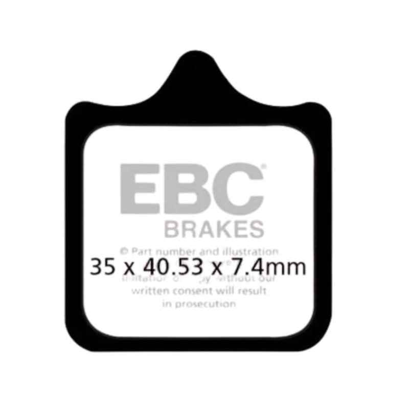 Fully Sintered(2 Set Front) Brake Pad For Triumph Speed Twin 1200 2019 + Ebc Brake 1