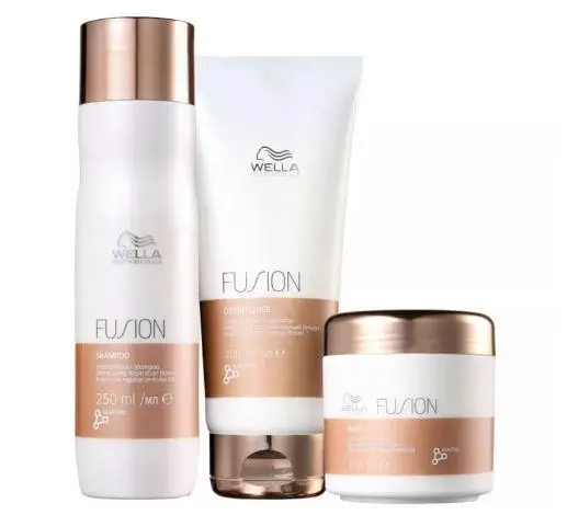 Fusion Intense Repair Edd Silkiness Technology Treatment Kit 3 Prod. - Wella 1