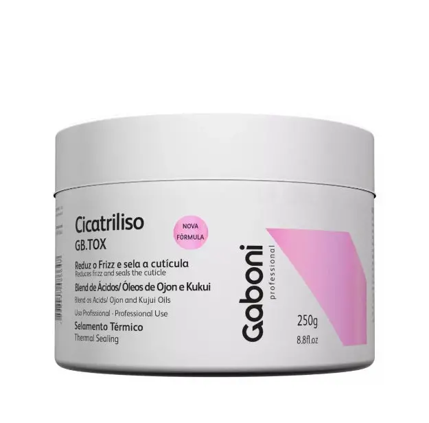 Gbtox Thermal Sealant Deep Hair Mask Straightening Treatment 250G - Gaboni 1