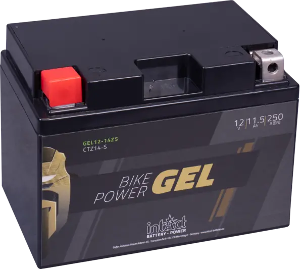 Gel Bike Battery Ytz14s-Intact Battery-Power 1