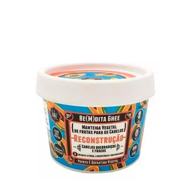 Ghee Be(M)Dita Reconstruction Butter Papaya Treatment Mask 100G - Lola Cosmetics 1