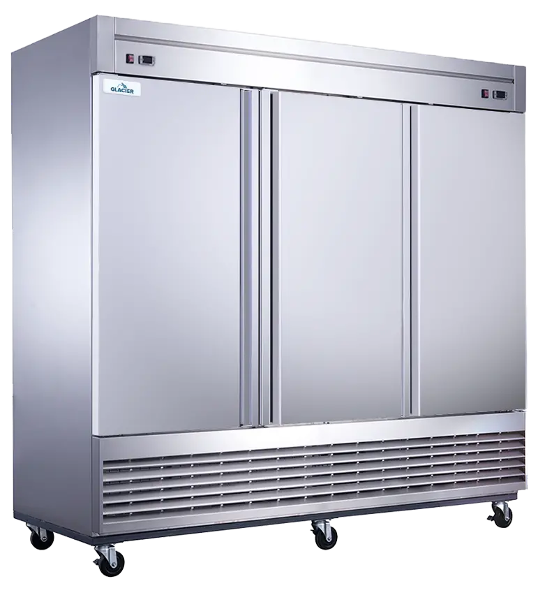 Glacier Dual Temp Reach-In Refrigerator & Freezer Gdt-3 1