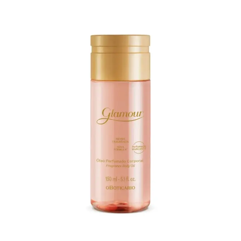 Glamour Body Massage Oil Skin Moisturizing Vegan Treatment 150Ml O Boticário 1