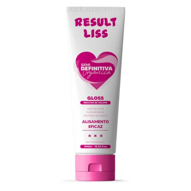 Gloss Volume Reducer Result Liss Semi Definitive Straightening 300G - Fio Perfeitto 1