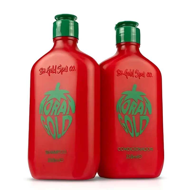 Gold Spell Morangold Strawberry Home Care Hair Treatment Kit 2X 250Ml Everk 1