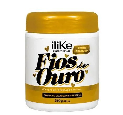 Golden Wires Argan Creatine 3D Effect Intense Moisturizing Mask 250G - Ilike 1