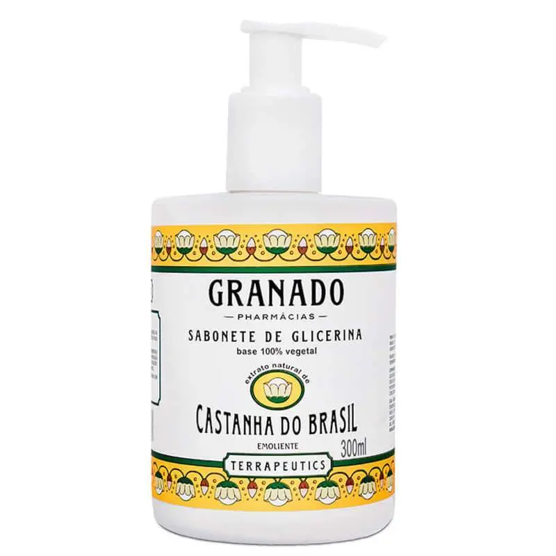 Granado Terrapeutics Brazil Nut Glycerin - Liquid Soap 300Ml 1