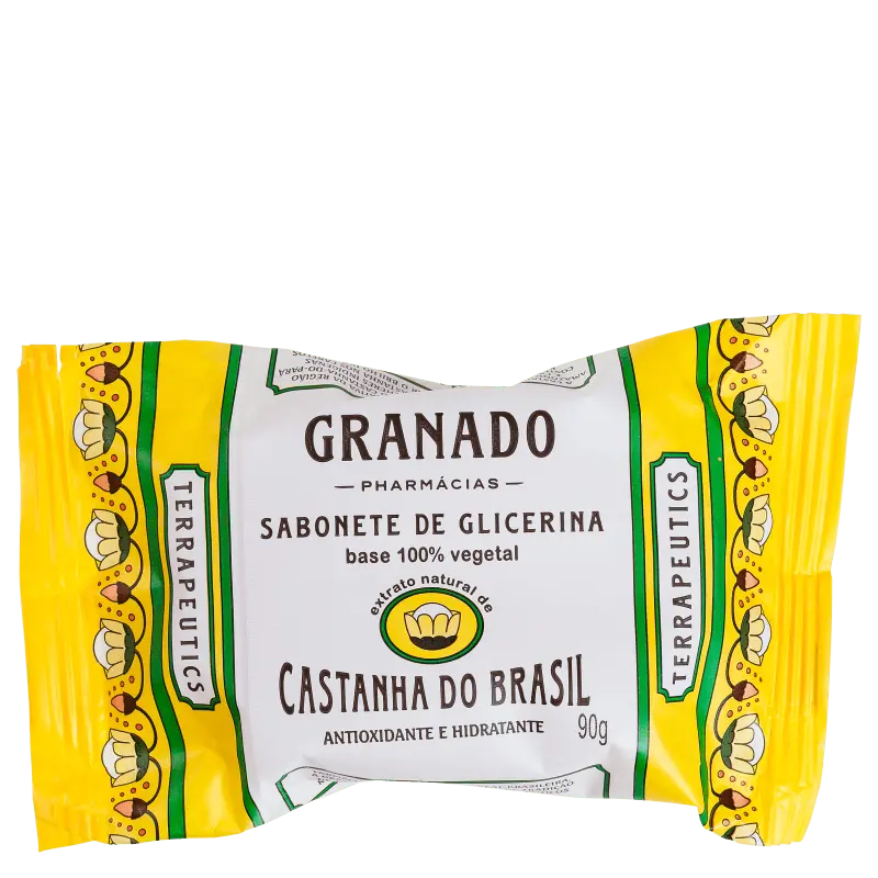 Granado Terrapeutics Brazil Nut Glycerin - Soap In Bar 90G 1