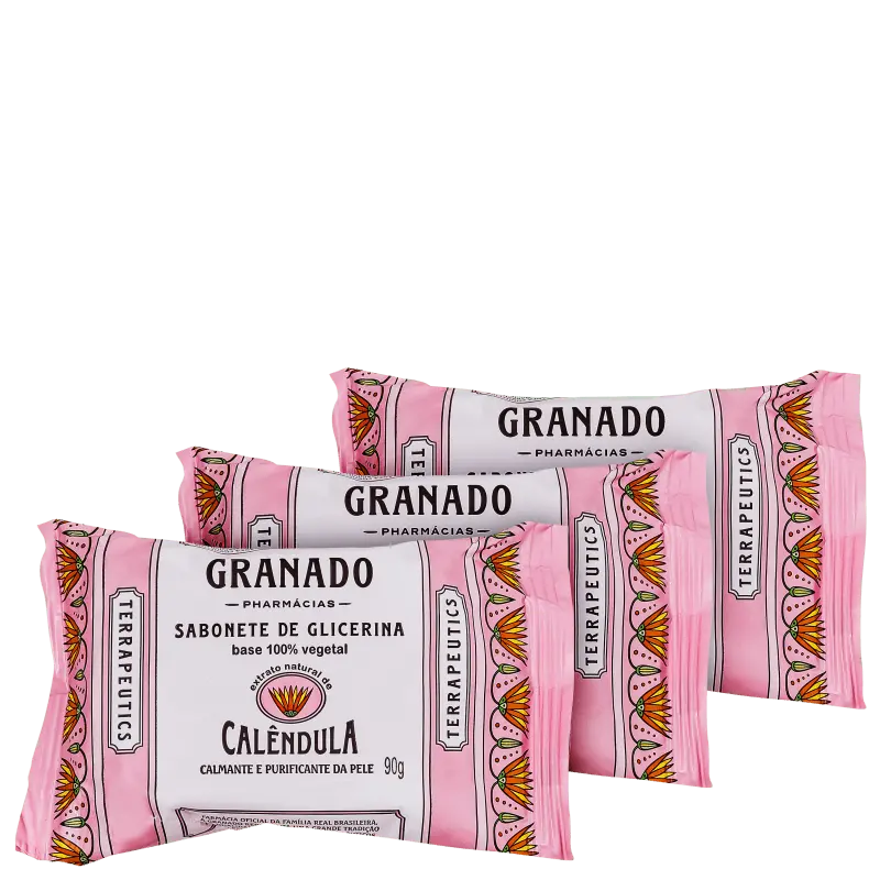 Granado Terrapeutics Calendula - Soap In Bar 3X90g 1