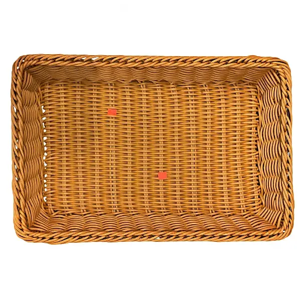 Grocery Store Wicker Rattan Basket Hbr-3013 1