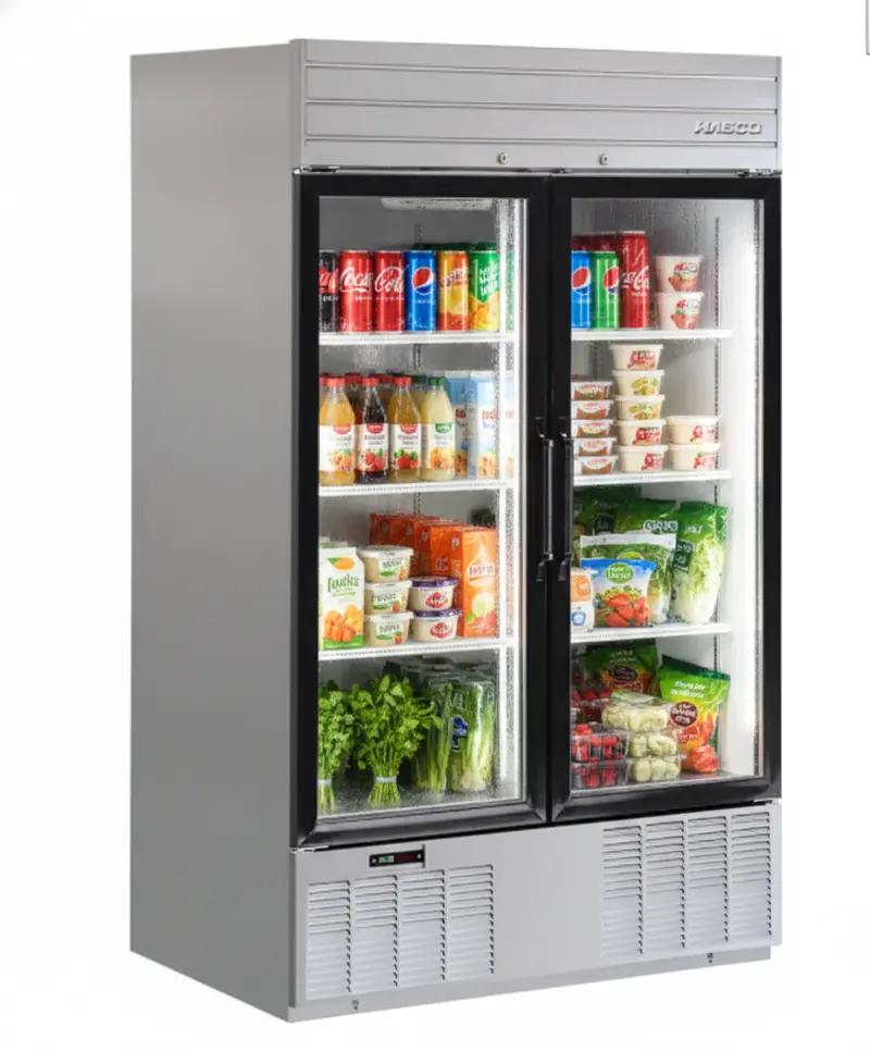 Habco  47.5" Stainless Xterior Display Refrigerator Se46hcsxg 1