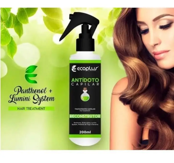 Hair Antidote Panthenol Lumini Reconstructor Treatment Spray 200Ml - Ecoplus 1