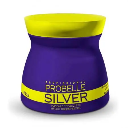 Hair Coloring Keratin Treatment Toning Silver Effect 3D Mask 250G - Probelle 1