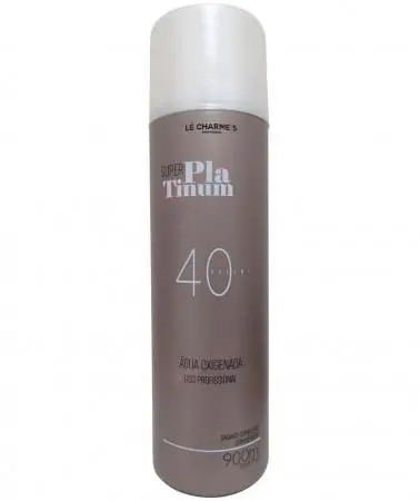 Hair Discoloration Platinum Super Oxygenated Water 40 Vol. 900Ml - Le Charmes 1