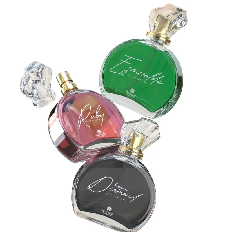 Hair Perfume Fragance Shine Treatment Kit 3X 50Ml Natureza Cosmetics 1
