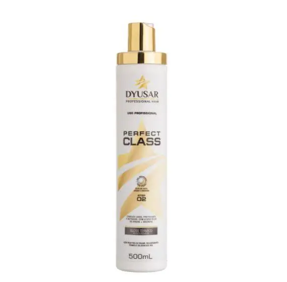 Hair Retexturizing Thermal Gloss Perfect Class Step 2 Progressive 500Ml - Dyusar 1