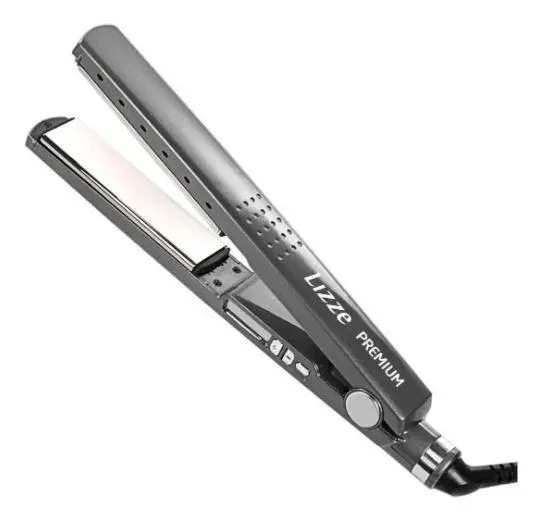 Hair Straightener Gray Premium Titanium 220V 465F - Lizze 1