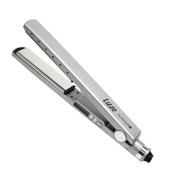Hair Straightener Platinum Silver 220V 450F - Lizze 1