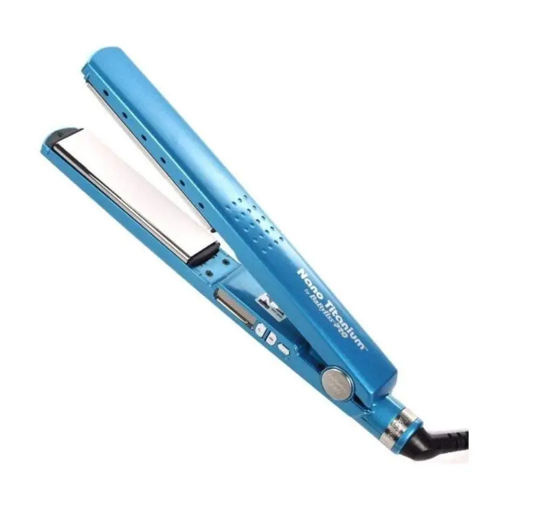 Hair Straightener Pro Nano Titanium 1 1/4 Strenghtening 450F 220V - Babyliss 1