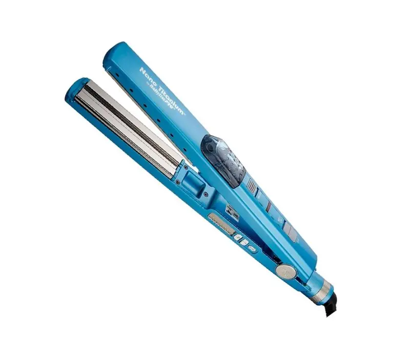 Hair Straightener Pro Ultrasonic Nano Titanium 1 1/4 220V 440F - Babyliss 1