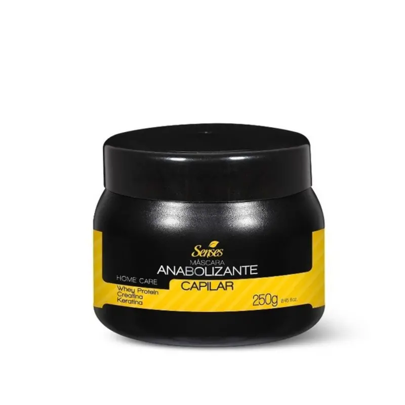 Hair Supplement Whey Protein Creatine Keratin Anabolic Mask 250G - Senses 1
