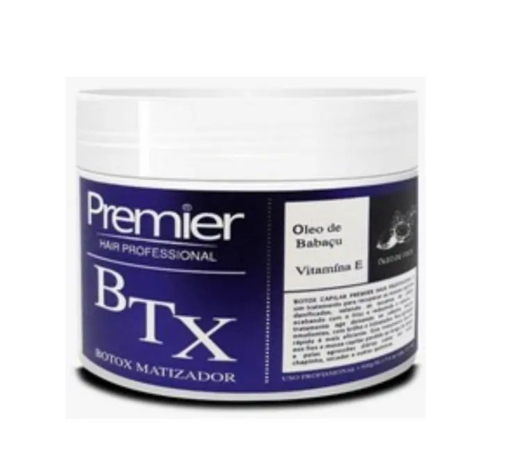 Hair Tinting Deep Hair Mask  Coconut Babaçu Oil Treatment Straightening 500G- Premier Hair 1