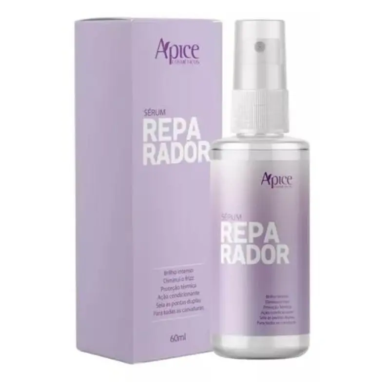 Hair Tips Repairer Serum Anti Frizz Shine Finisher 60Ml Apse 1