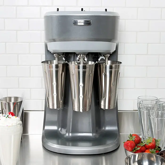 Hamilton Beach Triple-Spindle Drink Mixer Milkshake Maker Hmd400 2