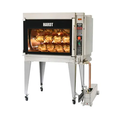 Hardt Inferno Natural Gas Chicken Rotisserie Single Deck Used For01550 1