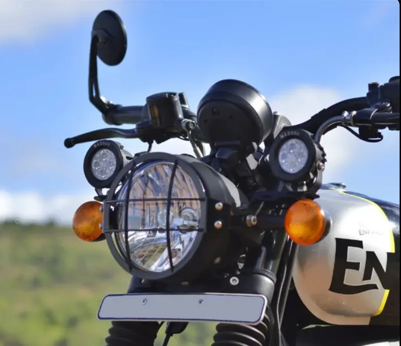 Headlight Grill Black For Royal Enfield Hunter350-Auto Engina 1
