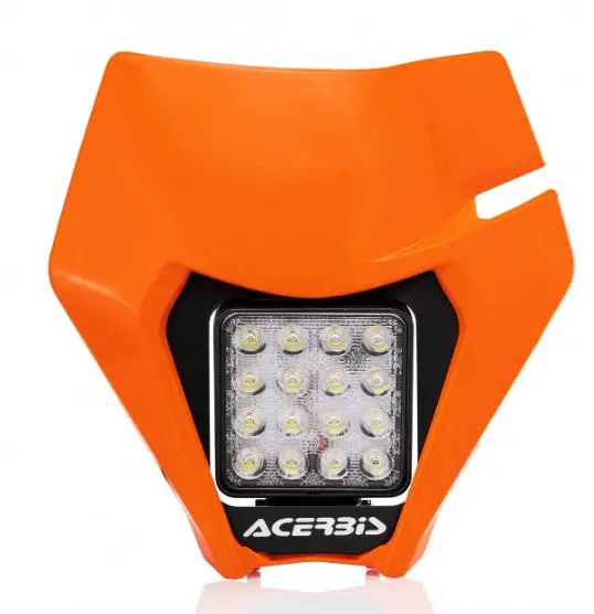 Headlight Vsl Mask Orange- Acerbis 1