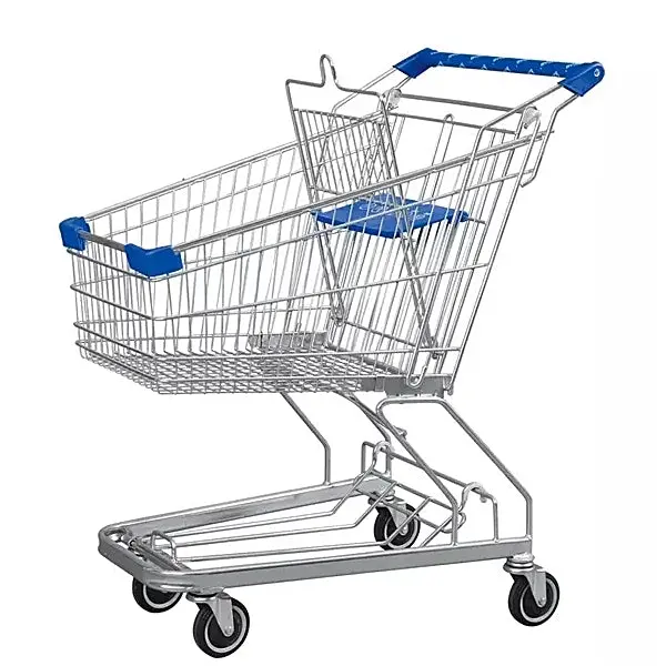 Heavy Duty Grocery Store Shopping Cart 80L Hbr-3085 1