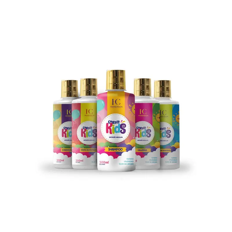 Hemerson Dos Cachos Enrola Kids Curly Wavy Maintenance Treatment 5X300ml 1