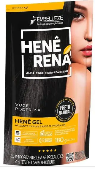 Henê Natural Black Rena 180G 1