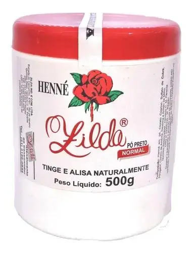 Henné Zilda Powder Normal 500G Original - Zilda 1