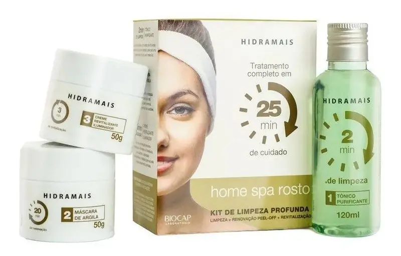 Hidramais Deep Hydramais Cleaning Kit - Home Spa Face 1