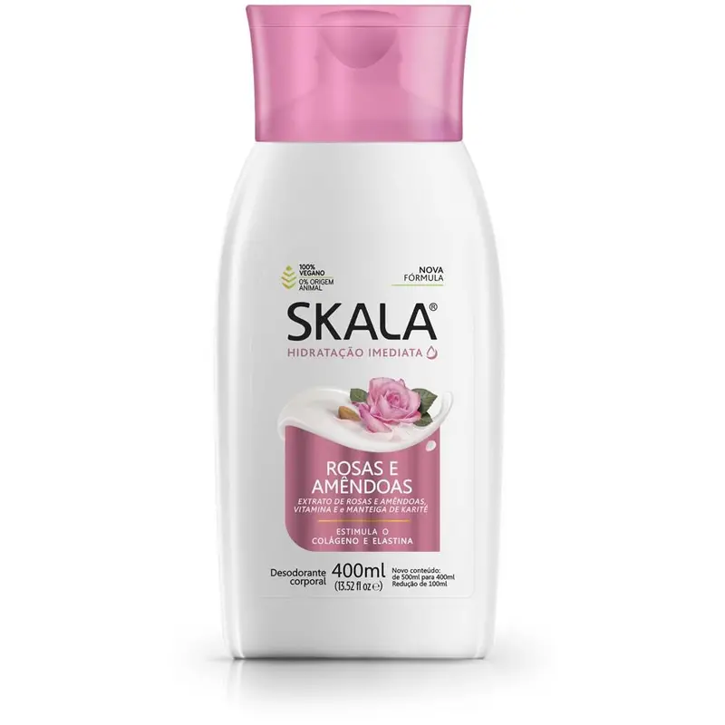 Hidratante - Skala Rosas E Amêndoas / Roses And Almonds Skin Moisturizer - Skala 1