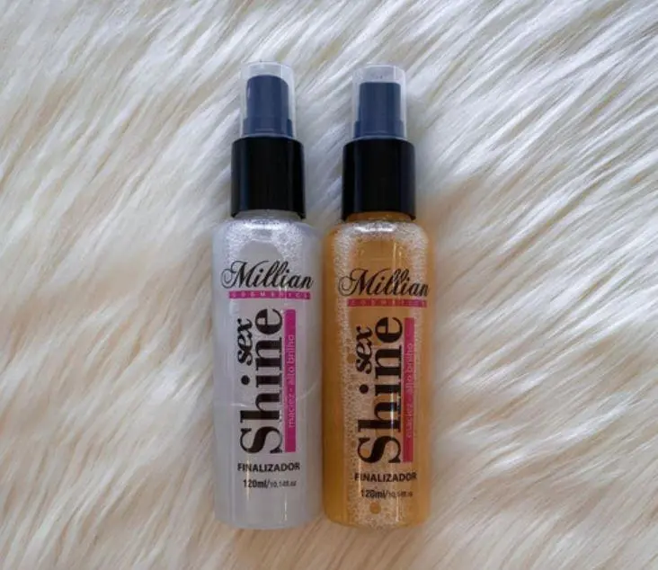High Gloss Softness Sex Shine Protection Dry Hair Finisher Kit 2X120ml - Millian 1