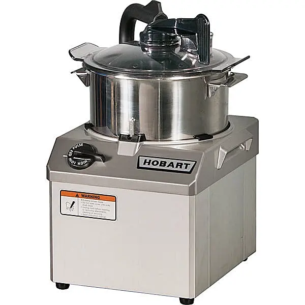 Hobart 6 Qt. Stainless Steel Batch Bowl Food Processor Hcm62-1 1