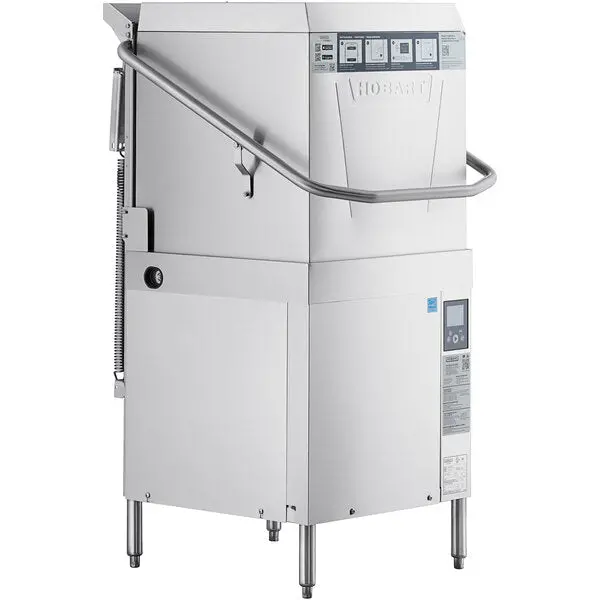 Hobart High Temperature Door-Style Base Electric Dishwasher With Booster Heater Am16-Bas-2 1