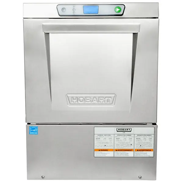 Hobart Undercounter Dishwasher With Chemical Sanitizing Lxec-3 1