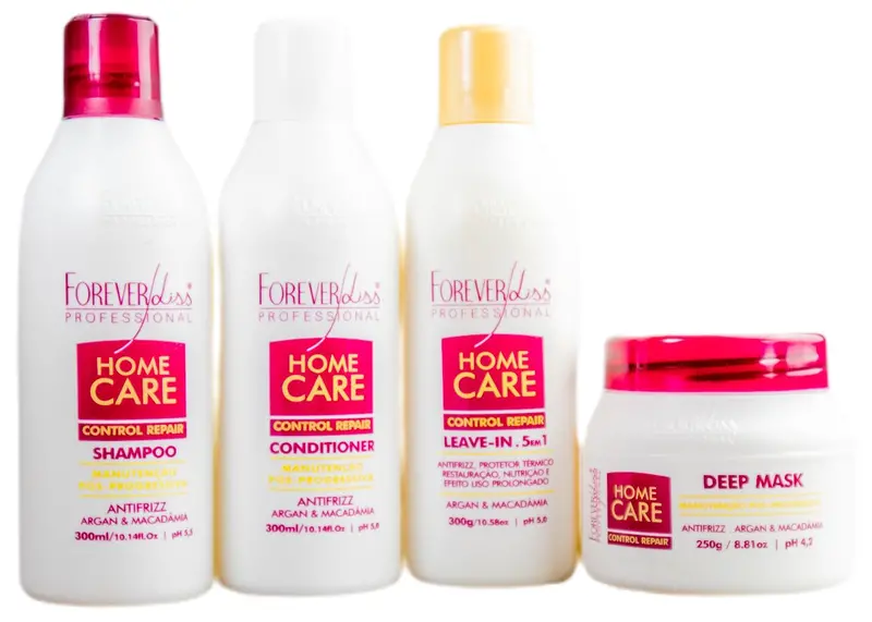 Home Care Post Progressive Daily Maintenance Treatment Kit 4 Itens - Forever Liss 1