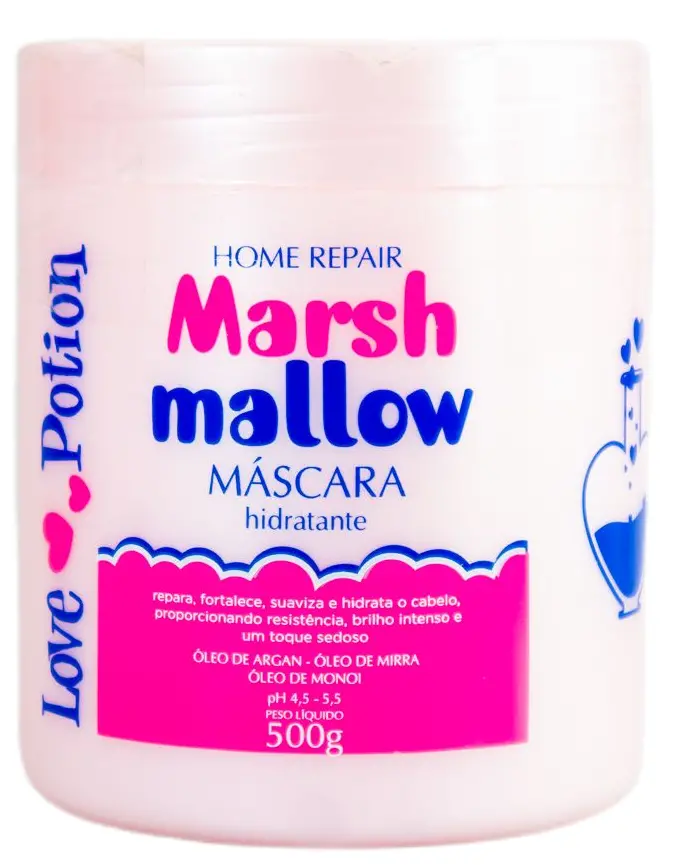 Home Repair Moisturizer Marshmallow Argan Mirra Monoi Mask 500G - Love Potion 1