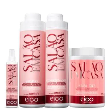Home Salon Maintenance Home Care Daily Care Treatment Kit 4 Products - Eico 1