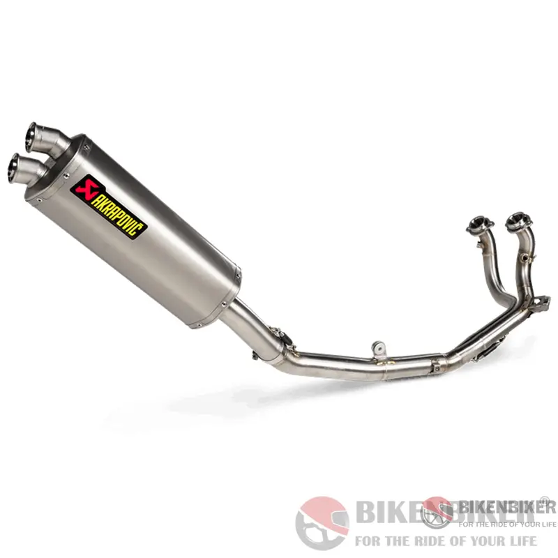 Honda Crf1100l Africa Twin Adventure Sports 2020+ - Racing Line (Titanium) - Akrapovič 1