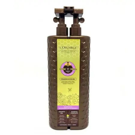 Honey Fragance Tea Seed Oil Keratin Hair Treatment Shampoo 800Ml - L'osunrea 1