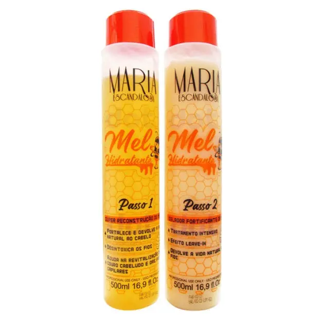 Honey Mel Moisturizing Hydration Nourishing Kit 2X500ml - Maria Escandalosa 1