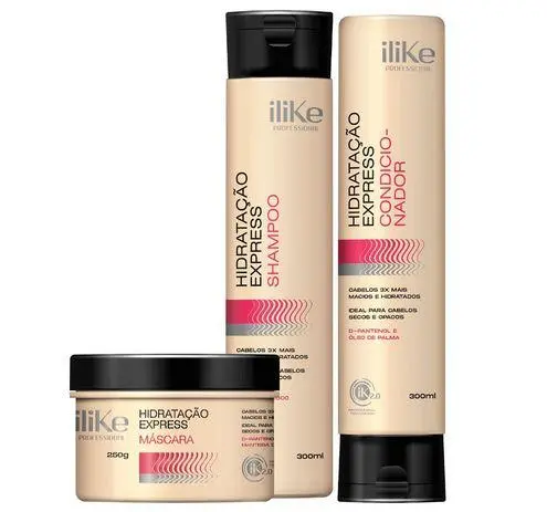 Hydration Express Moisturizing Shine Nutrition Treatment Kit 4 Products - Ilike 1