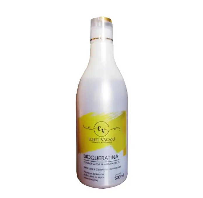 Hydrolyzed Keratin Biokeratin Damaged Hair Treatment 500Ml - Elieti Vacari 1